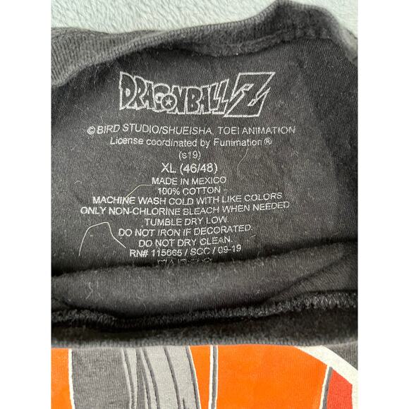 Men’s Black Dragon Ball Z Goku Graphic Tee Size XL – Excellent Condition - Picture 4 of 9